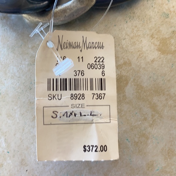 Suzi Roher wide chain/leather/elastic belt. Size Small. 3.25”wide. NWT - Picture 7 of 7